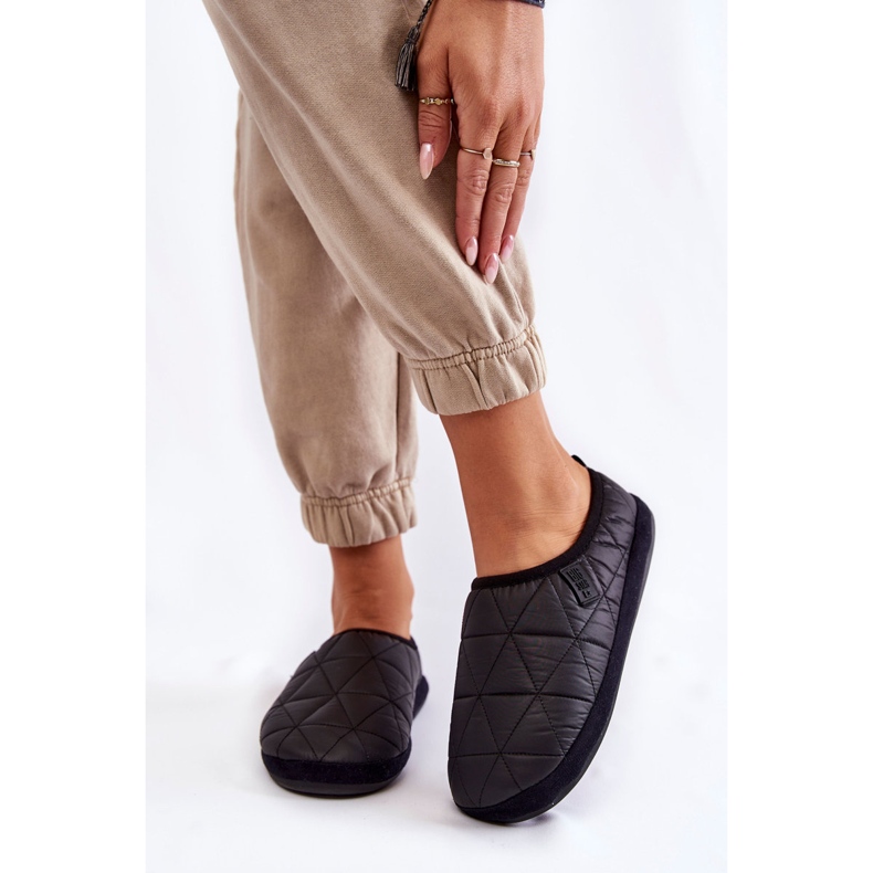 Chinelos femininos Big Star KK274606 Preto 1