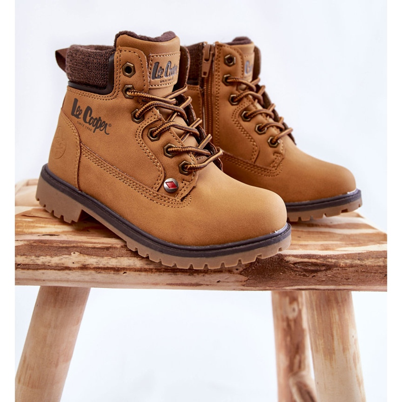 Caçadores infantis Lee Cooper LCJ-22-01-1490 Camelo castanho 1 Caçadores infantis Lee Cooper LCJ-22-01-1490 Camelo castanho 1