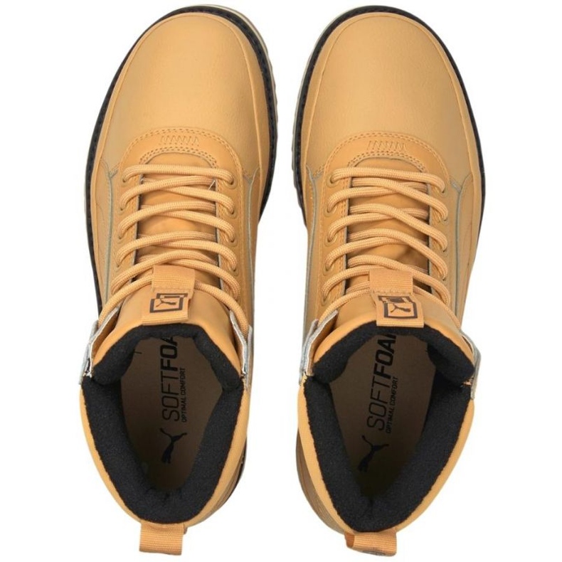 Puma Desierto v2 Wtr Sapatos de borracha 380754 03 amarelo 1