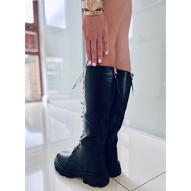 BM Botas de equitação Hanson Black para mulher preto 1