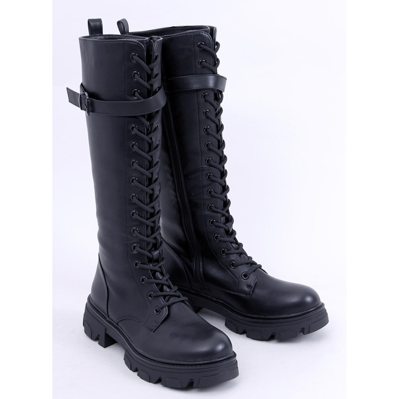 BM Botas de montaria Shears Black para mulheres preto 1