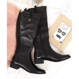 Botas isolantes pretas Jezzi para mulher preto 1