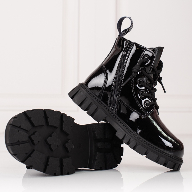 Botas de menina com isolamento Shelovet preto 1