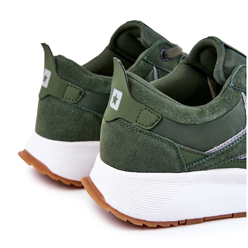 Tênis esportivo masculino Big Star KK174020 Verde 1