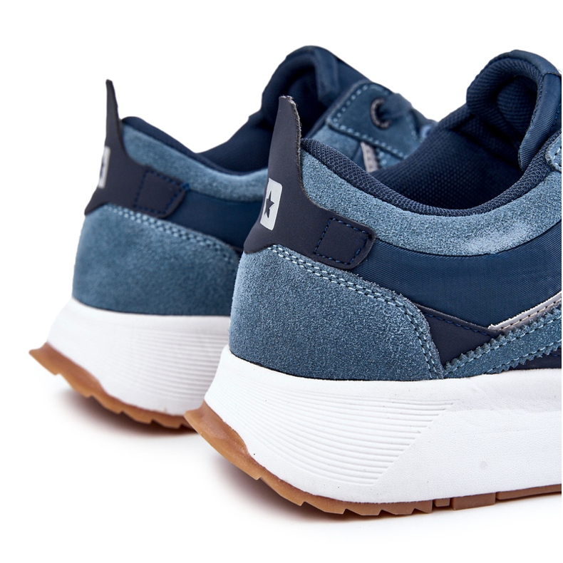 Tênis esportivo masculino Big Star KK174022 Azul marinho 1