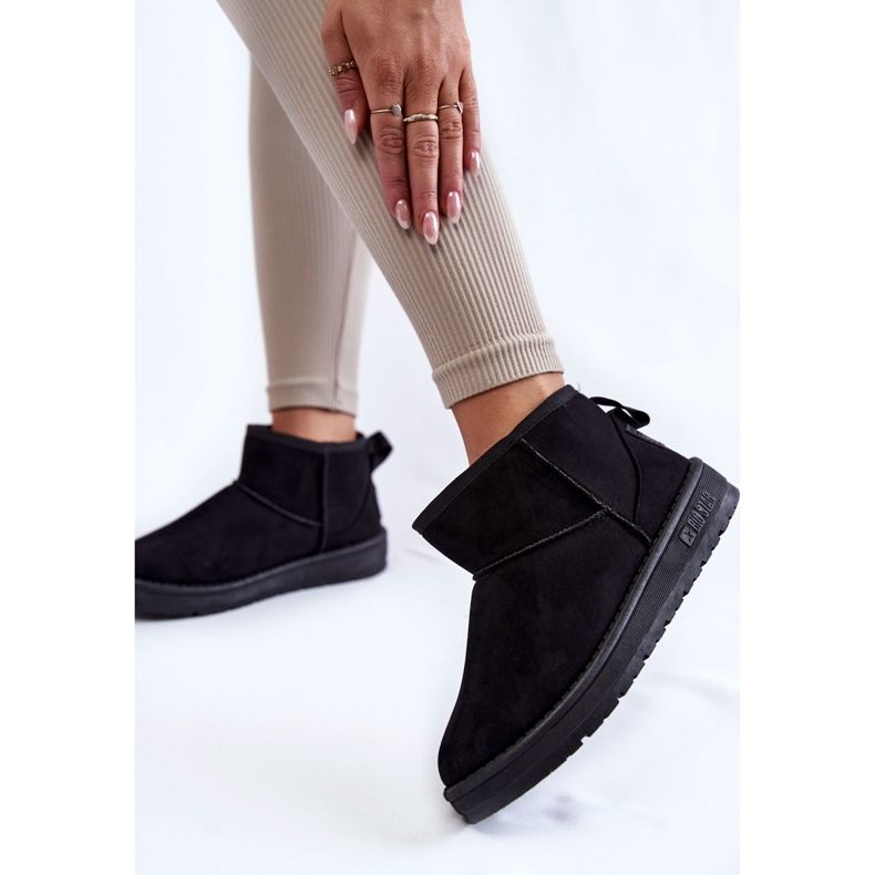 Botas de neve com isolamento de mulher Big Star KK274288 Preto 1