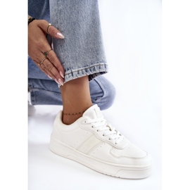 Tênis esportivo com sistema de espuma de memória Big Star baixo KK274259 branco 1