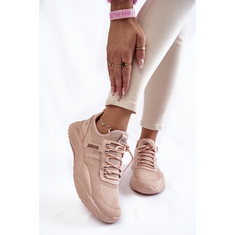 Tênis feminino Memory Foam System Big Star KK274348 Rosa 1