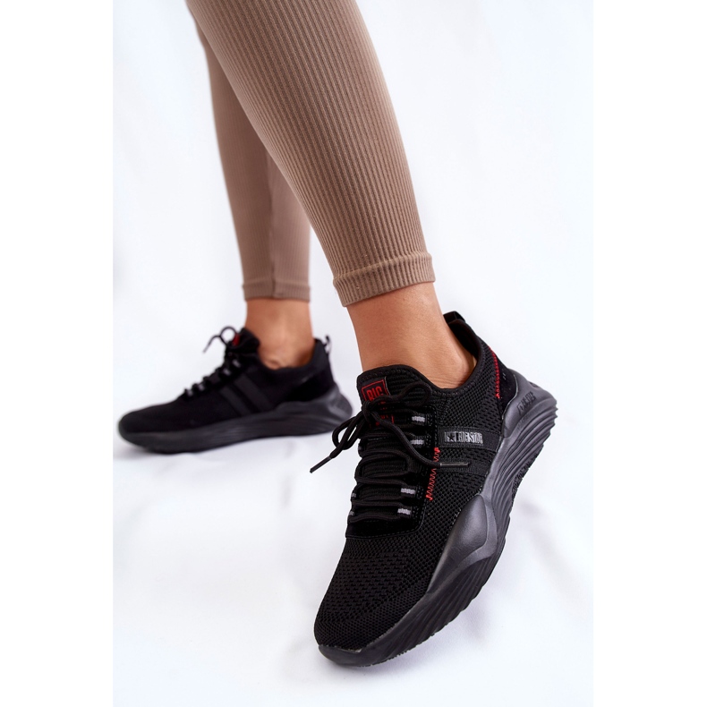 Tênis feminino Memory Foam System Big Star KK274345 Preto 2