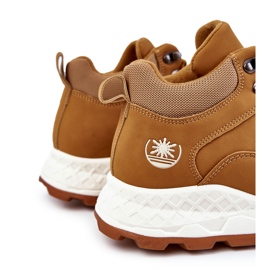 BM Sapatos de trekking masculinos quentes Trappers Camel Otto castanho 1