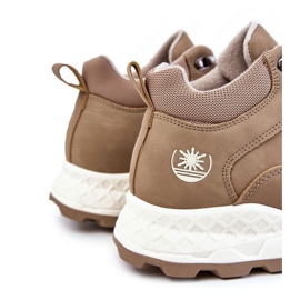 BM Sapatos de trekking masculinos quentes Trappers Bege Otto 1