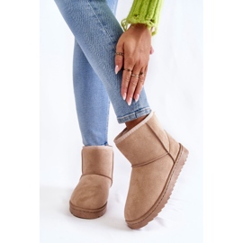 Botas femininas com isolamento para neve, bege claro 1 Botas femininas com isolamento para neve, bege claro 1