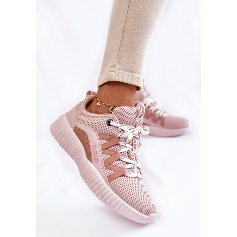 Tênis esportivo feminino Big Star KK274058 Rosa 2