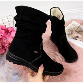 Botas isolantes de couro RIEKER W RKR130 preto 1
