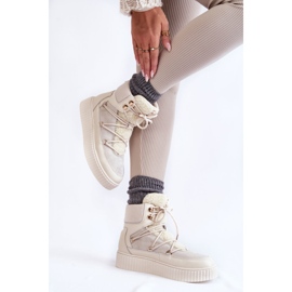 PL4 Botas de neve femininas La.Fi 280072W-QN Bege claro 2 PL4 Botas de neve femininas La.Fi 280072W-QN Bege claro 2