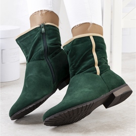 PA1 Botas Lersey clássicas verdes bege 2