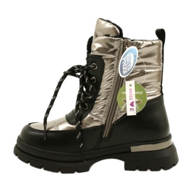 Botas de neve das meninas Evento 22dz23-5258 PEPTER preto 1