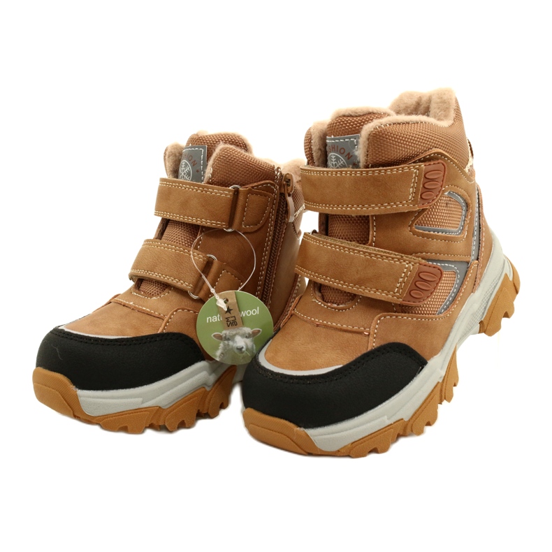 Botas Caçadores com Velcro Camel News 22DZ23-5251 bege amarelo 2 Botas Caçadores com Velcro Camel News 22DZ23-5251 bege amarelo 2