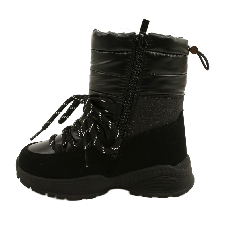 Botas de neve para crianças Miss Evento 22DZ23-5269 Preto 1