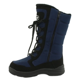 American Club Botas mole -slofs de crianças americanas com SN12/22 Membrana da Marinha azul 2