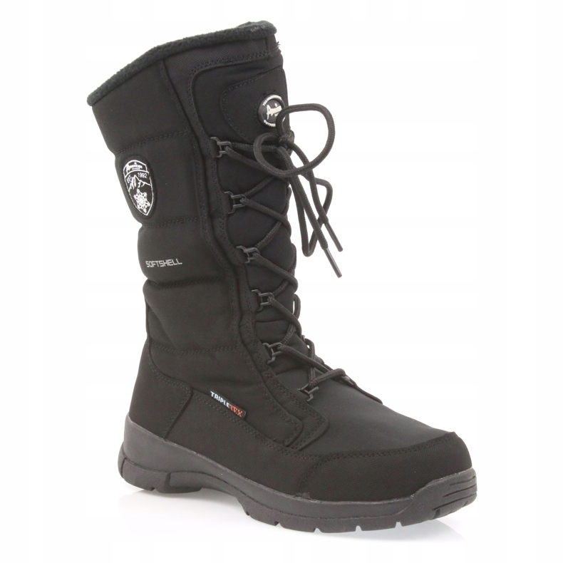 American Club Botas mole -slofs da American Children com SN12/22 Black Membrane preto 1