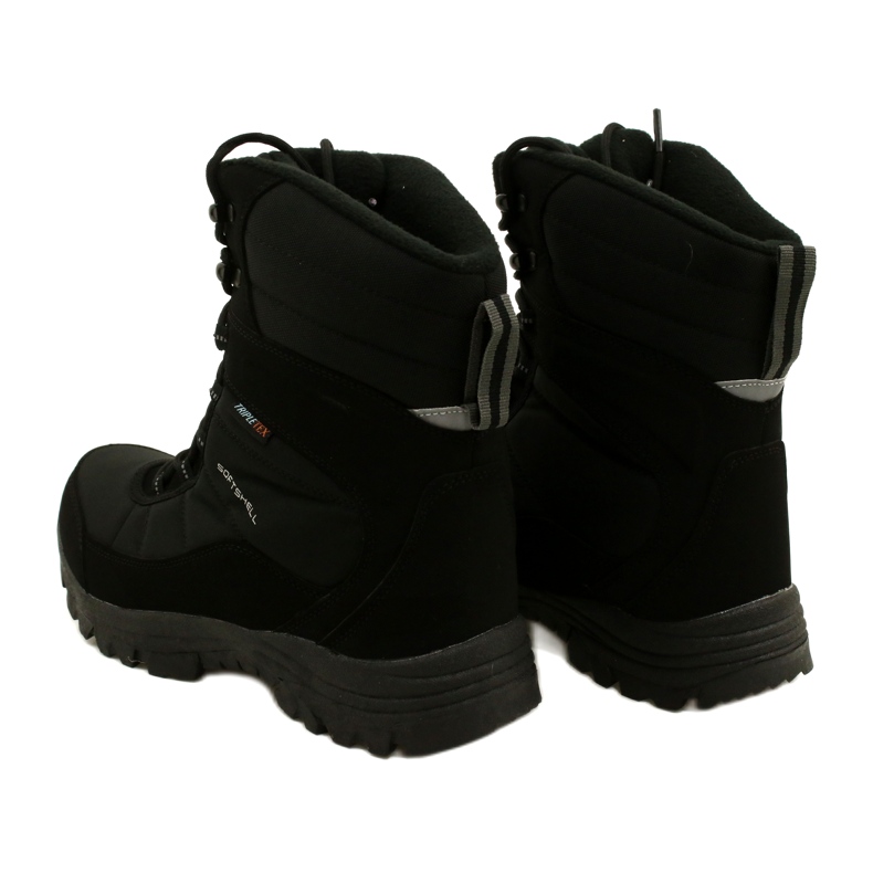 American Club Botas com membrana isolada com polar SN01 / 22 preto 4