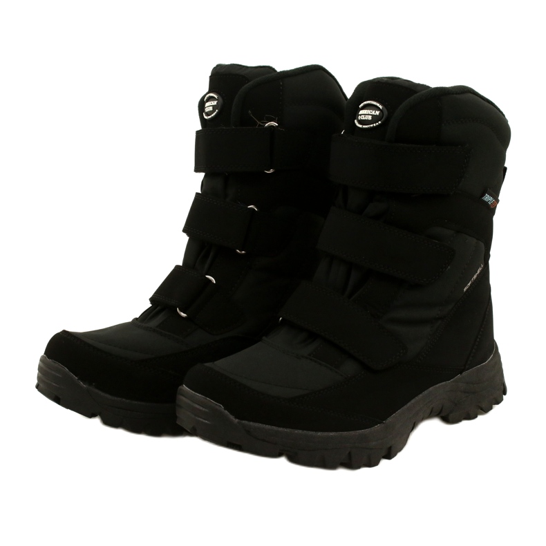 American Club Botas Softshell Aquecidas Com Velcro SN06 / 22 Preto 2