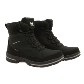 Botas de neve softshell com membrana American Club SN02 / 22 preto 5 Botas de neve softshell com membrana American Club SN02 / 22 preto 5