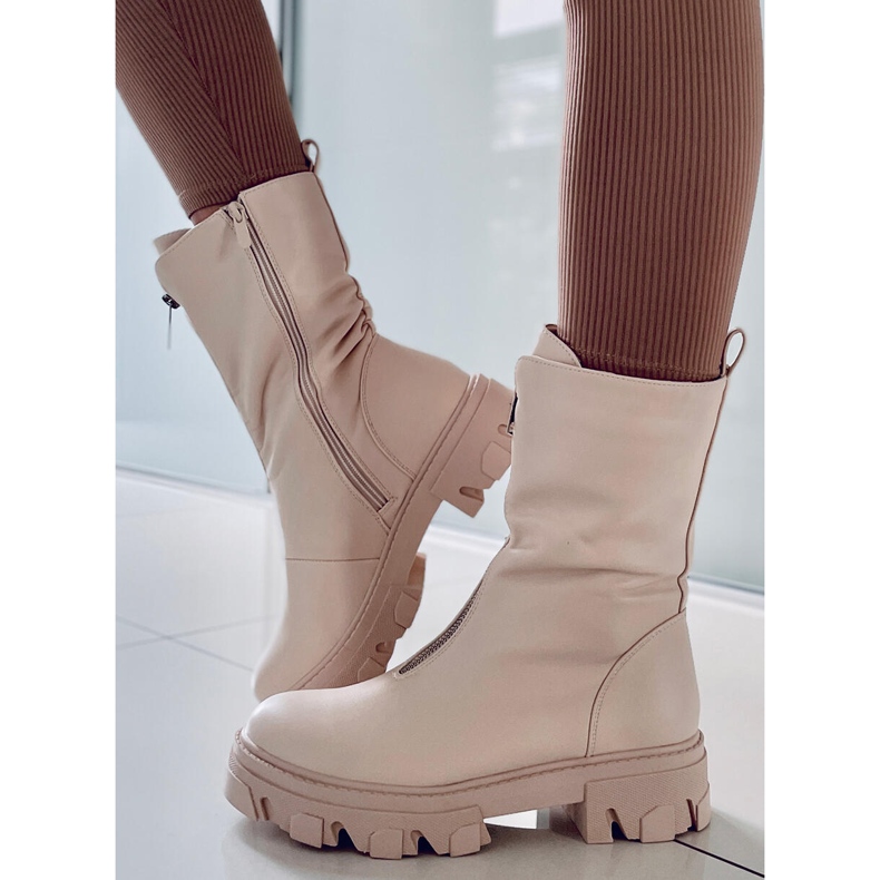 PA1 Botas militares Jones Bege 1