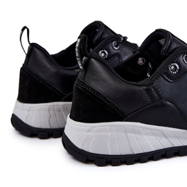 Tênis esportivo clássico masculino com memória espuma Big Star KK174270 preto 1