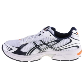 Tênis de corrida Asics Gel-1130 M 1201A256-106 branco azul marinho 1