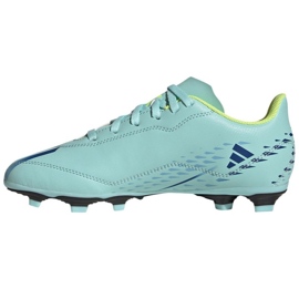 Chuteiras de futebol Adidas X Speedportal.4 FxG Jr GW8498 azul azul 1