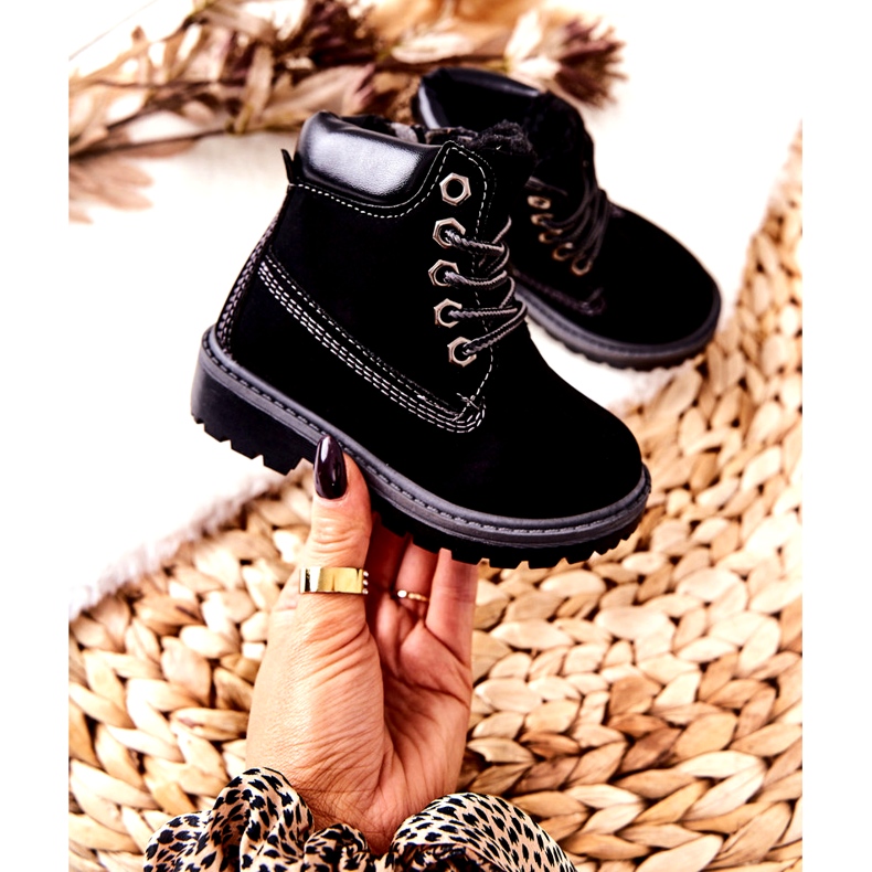 PA1 Botas de caçadores infantis pretas Milos H-50A / C preto 3 PA1 Botas de caçadores infantis pretas Milos H-50A / C preto 3