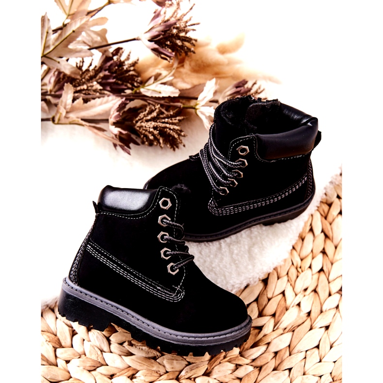 PA1 Botas de caçadores infantis pretas Milos H-50A / C preto 2 PA1 Botas de caçadores infantis pretas Milos H-50A / C preto 2