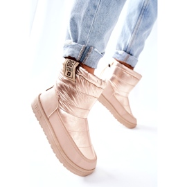 Botas de neve femininas Big Star II274121 Bege 4
