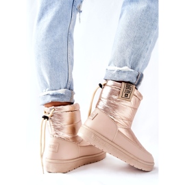 Botas de neve femininas Big Star II274121 Bege 2