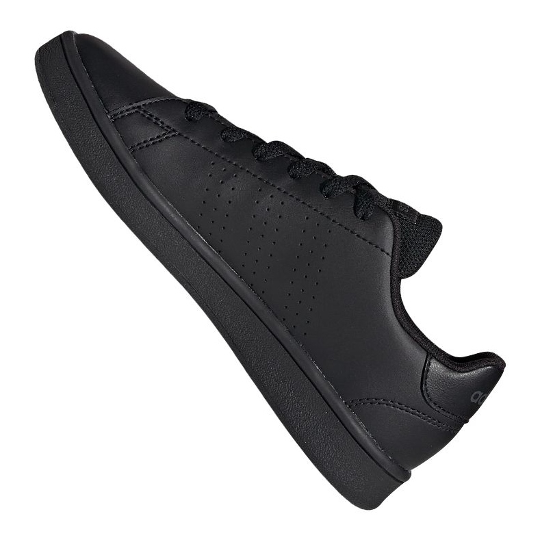 Sapatos Adidas Advantage Jr EF0212 preto cinza 1