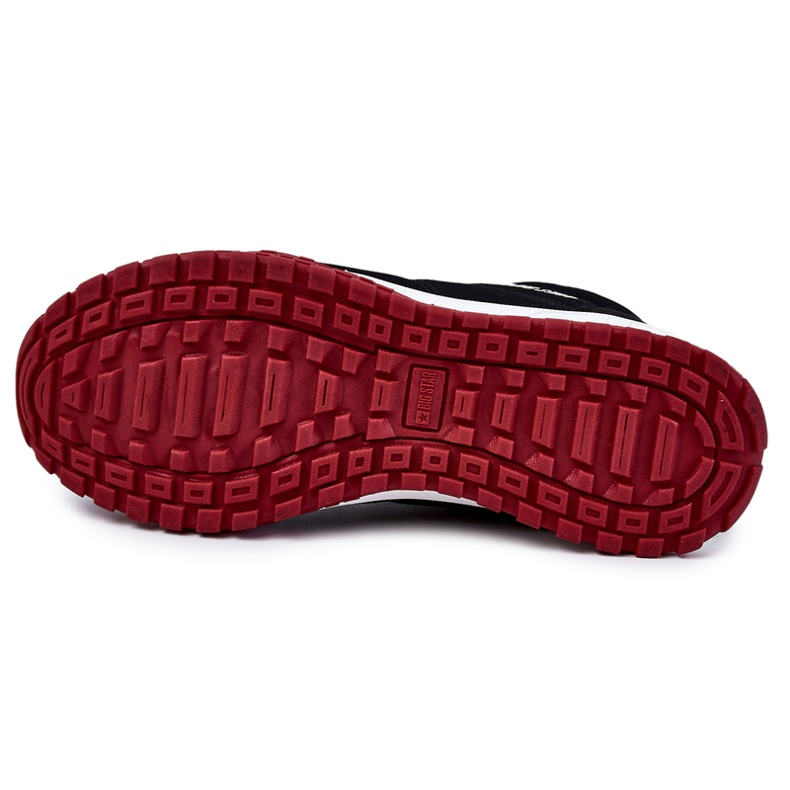 Tênis de trekking masculino espuma de memória Big Star KK174112 preto 1