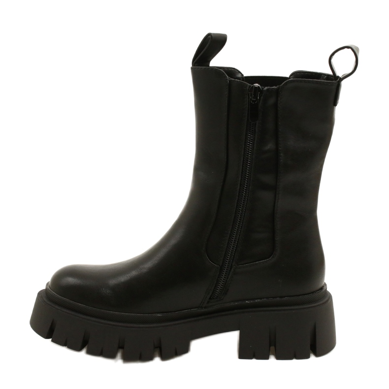 Trabalhadores isolados de peles feminino Evento 22BT35-5040 Black preto 1