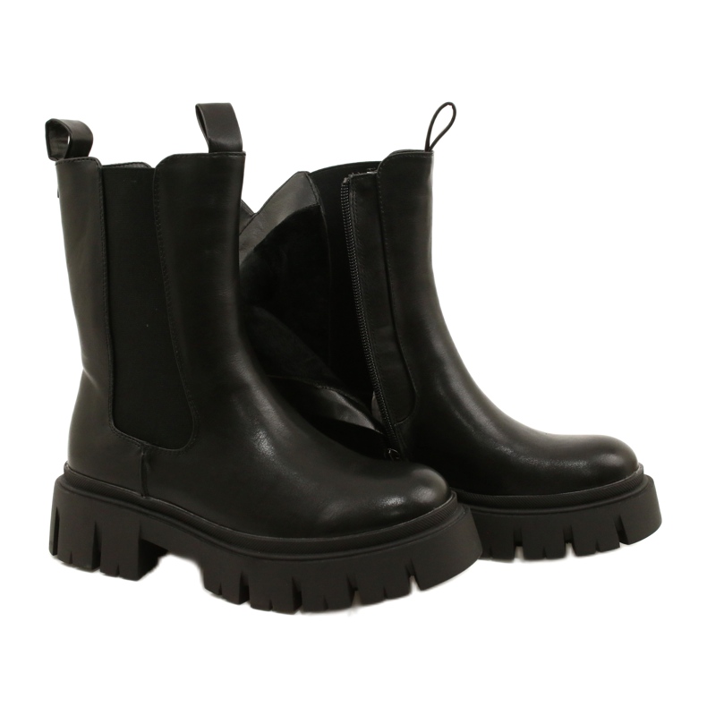 Trabalhadores isolados de peles feminino Evento 22BT35-5040 Black preto 4