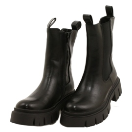 Trabalhadores isolados de peles feminino Evento 22BT35-5040 Black preto 2