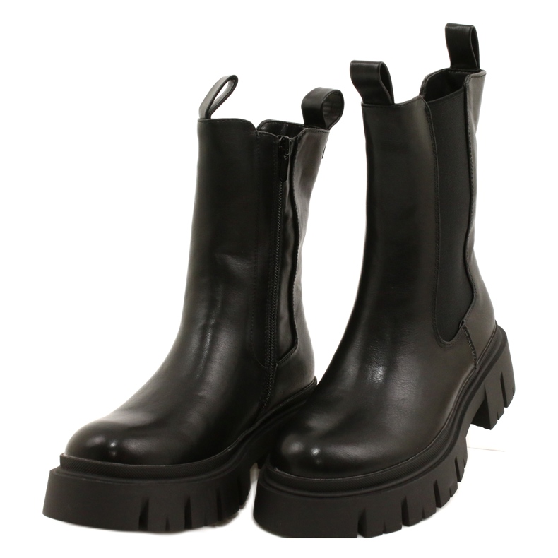 Trabalhadores isolados de peles feminino Evento 22BT35-5040 Black preto 2