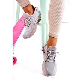 FM1 Tênis esportivo feminino Gray Lenney cinza 1