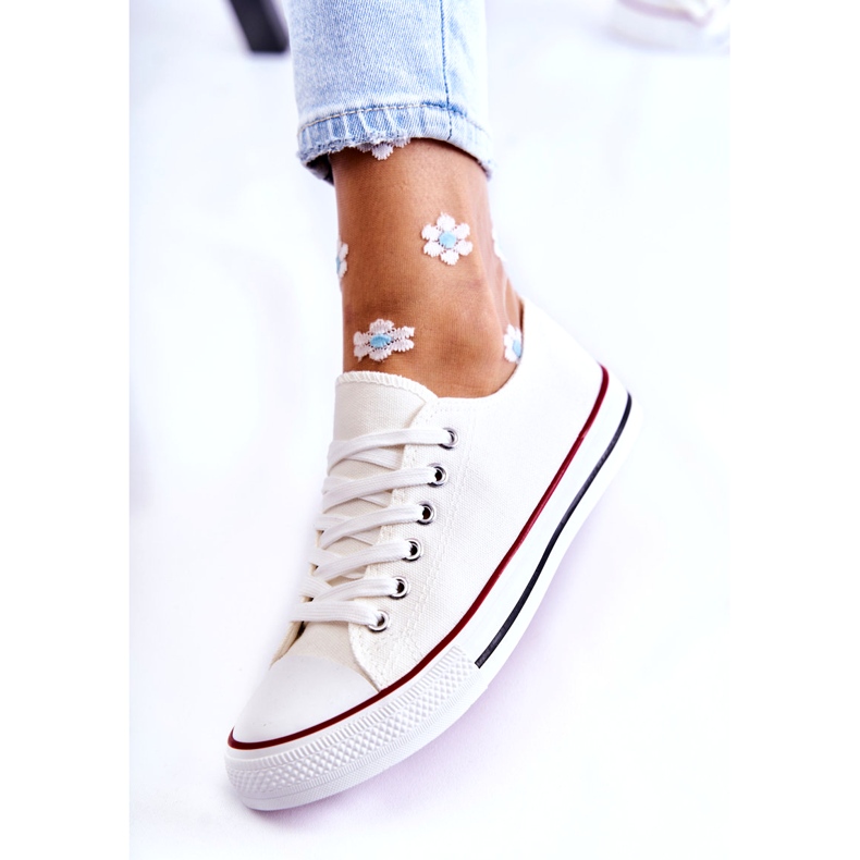 PJ1 Tênis Clássico Feminino Branco Be Mine 4