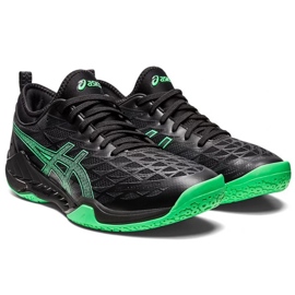 Tênis de handebol Asics Blast Ff 3 M 1071A076-001 multicolorido preto 1