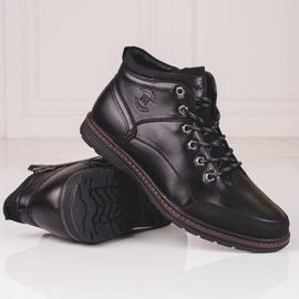 Botas altas de homem Shelovet preto 1
