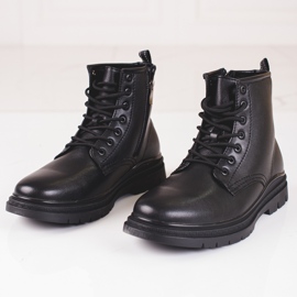 Botas de caminhada para homem com isolamento Shelovet preto 1