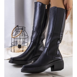 PA1 Botas Hatton pretas preto 1