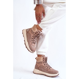 Botas quentes Trappers Lee Cooper LCJ-22-44-1363 Rosa 2
