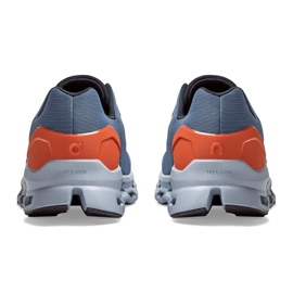On Running Em tênis de corrida Cloudstratus M 3999213 azul laranja cinza 1